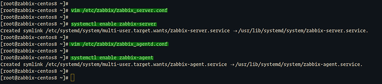 配置Zabbix服务器