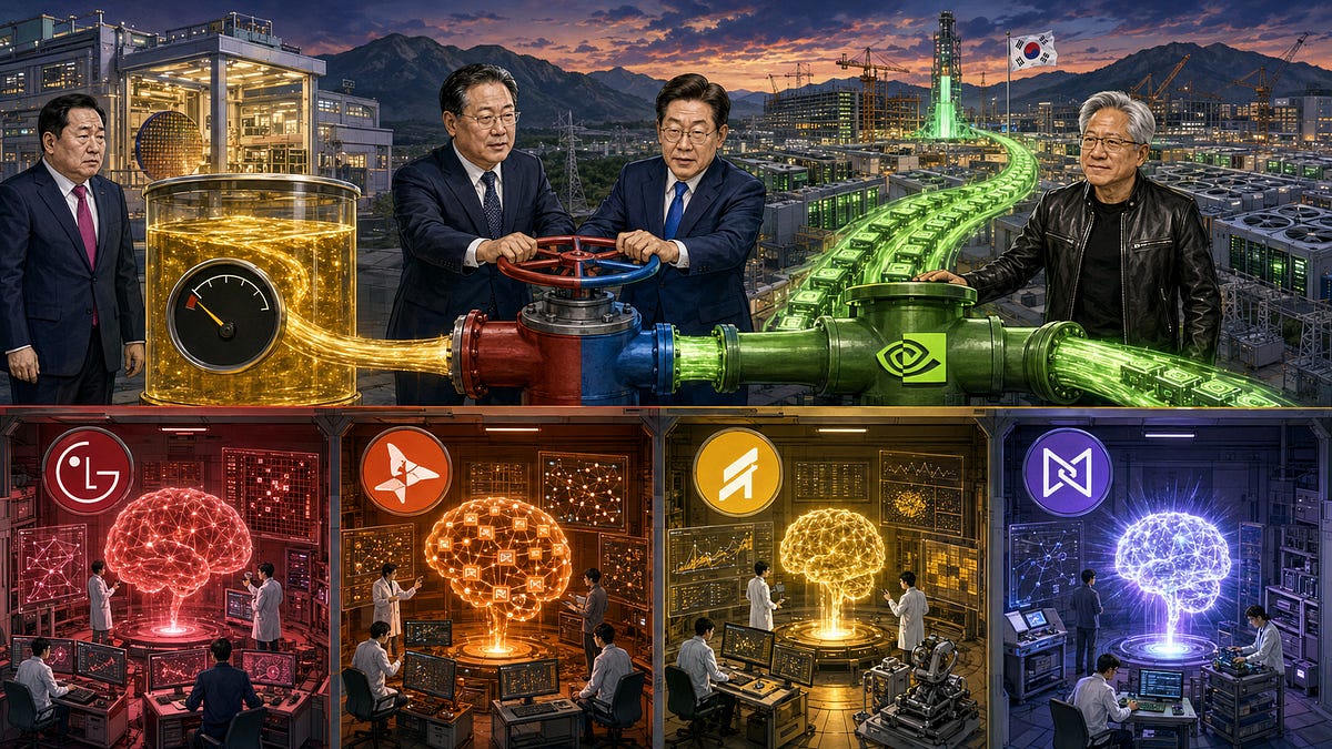 韩国万亿AI战略:英伟达胜,海力士负