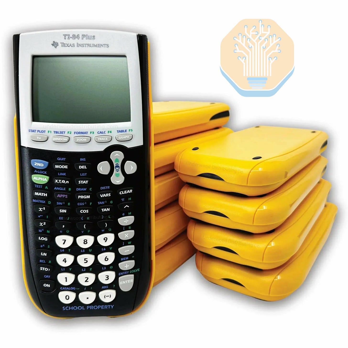 Texas Instruments TI-84 Plus Graphing Calculator Teacher's Pack of 10 – Underwood Distributing Co.