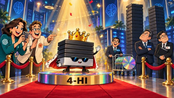 4-hi HBM：少即是多的内存革命