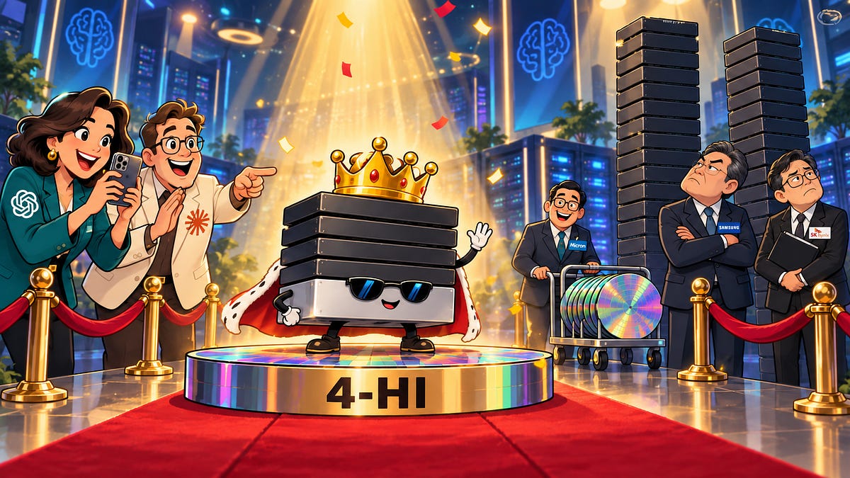 4-hi HBM:少即是多的内存革命