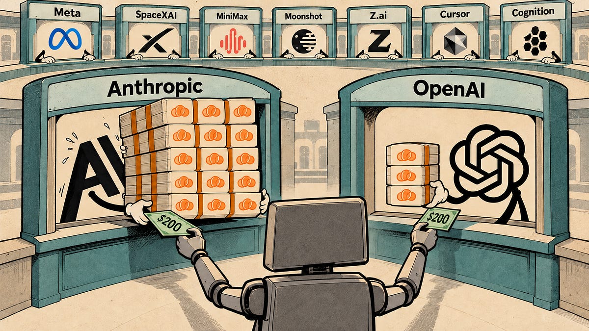 Anthropic订阅价值超OpenAI五倍